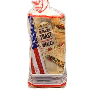 Sandwich Toast Weizen 750g