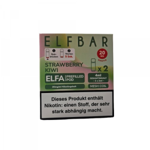 ELFBAR Strawberry Kiwi 4ml 20mg